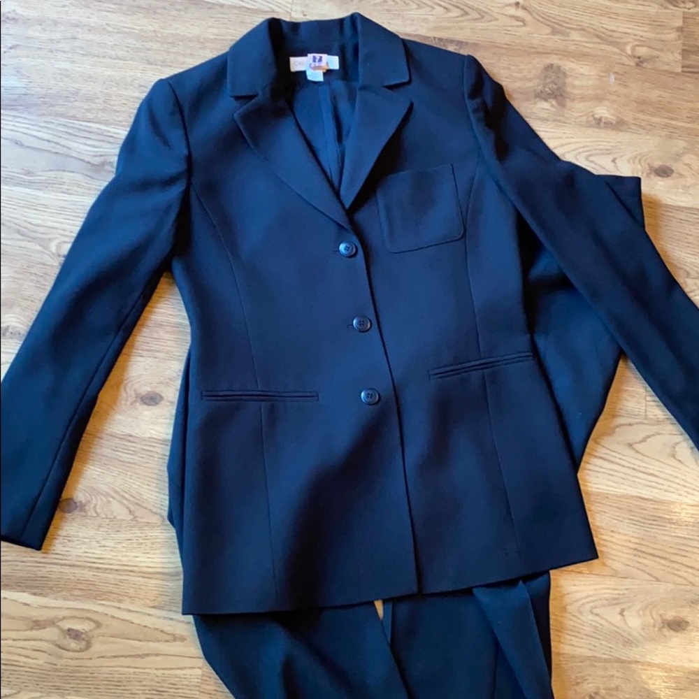 Casual Corner 3-piece Black Suit 2